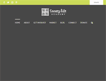 Tablet Screenshot of canopylife.org
